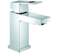Batteria lavabo monocomando Grohe Eurocube, taglia S, senza scarico, EcoJoy,