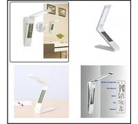 Batteria LED Klappleuchte Lindner S7190 Tempo Antico Display Temperatura Sveglia