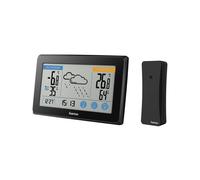 Hama Stazione Meteorologica Touch Nero Led A Batteria 186314-Hama