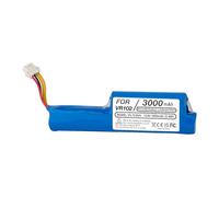 Batteria Li-Ion 10,8V 3000mAh compatibile con Vileda VR 102, VR One, VR 201 PetPro, VR 303 Robot Aspirapolvere, Ricambio per 0769-03, 167129, 18650-AA - Maggiore Capacità, Durata Prolungata