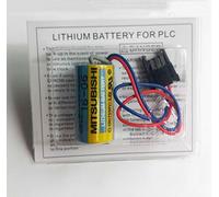 Batteria LI-ION di Mitsubishi A6BAT er17330 V PLC dimensioni 2/3 A 3.6 V con la presa
