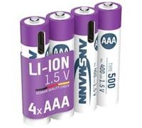 ANS 1311-0028 - Batteria ricaricabile agli ioni di litio, AAA (Micro), 400 mAh,