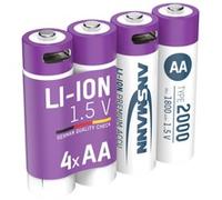 Ansmann Mignon AA 2000 Typ USB-C 4-Pack (1800mAh)