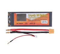 Batteria Li Poly RC 2S 60C 7000mAh 7.4V Li Poly con spina XT60 per modello di auto 1/10 1/8