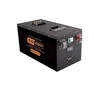 Batteria LiFePO4 12V 200AH 2560WH / 24V 200AH 5120Wh Batteria al litio 100A BMS 6000+ ciclica, for inverter, camper, barca, pesca, solare, ricaricabile(24V 200Ah-5120Wh)