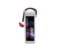 Batteria LiPo 11.1V 3S 1500mah 1800mAh 2200mah 2600mAh 3000mAh 3300mAh Deans T Connettore XT60 Compatibile for RC Auto FPV Racing Drone(2600 45C T)