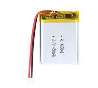 Batteria LiPo 3,7 V 450 mAh 403040 con cavo JST - Batteria ricaricabile ai polimeri di litio per altoparlanti Bluetooth, progetti fai da te e dispositivi elettronici