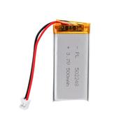 Batteria LiPo 3,7V 500mAh 502248 con cavo JST - Batteria ricaricabile ai polimeri di litio per altoparlanti Bluetooth, progetti DIY e dispositivi elettronici