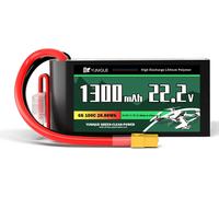 Batteria LiPo 6s 22.2V 1300mAh 100C XT60 per droni RC, aerei e auto