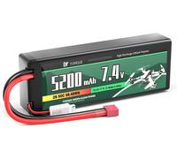Batteria LiPo 7.4V 5200mAh 50C T-Plug per modello RC auto, drone, aereo