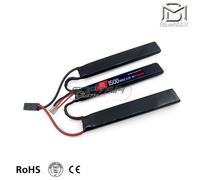 Batteria Lipo Connettore Mini TAMIYA 11.1v X 1500mah 40c/80c CQB Type Bluemax-po