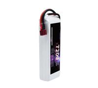 Batteria Lipo da 11,1 V, compatibile con drone RC, auto, elicottero, 3S, 60 C, 7200 mAh, 1 pezzo, batteria con spina a T.