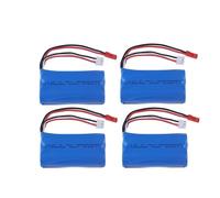 Batteria Lipo da 7,4 V 4000 mAh 2S con spina JST for elicotteri telecomandati, auto, barche, giocattoli, parti, aggiornamento batteria Li-Po da 7,4 V(Chocolate)