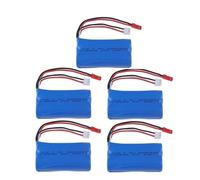 Batteria Lipo da 7,4 V 4000 mAh 2S con spina JST for elicotteri telecomandati, auto, barche, giocattoli, parti, aggiornamento batteria Li-Po da 7,4 V(Lavender)