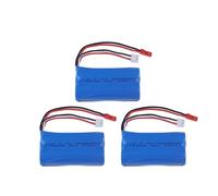 Batteria Lipo da 7,4 V 4000 mAh 2S con spina JST for elicotteri telecomandati, auto, barche, giocattoli, parti, aggiornamento batteria Li-Po da 7,4 V(Clear)