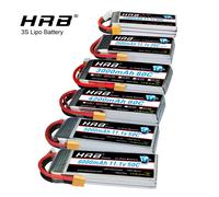 Batteria Lipo HRB 3S 11.1v 1300mah 1500mah 1800mah 2200mah 3000mah 4000mah 5000mah 6000mah Batteria Lipo per 3S RC Auto Drone Barca
