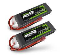 Batteria Lipo OVONIC 2s 50C 2200mAh 7.4V Custodia morbida per batteria Lipo con connettore T stile Dean per RC Evader BX Auto RC Truck RC Trug