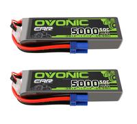 Batteria Lipo OVONIC 3s 11,1 V 5000 mAh 50C con celle EC5 per 1/8 e 1/10 RC Auto FPV UAV RC Barca Aereo Elicottero Multirot