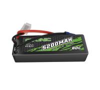 Batteria Lipo OVONIC 3S 80C 5200 mAh 11,1 V con custodia rigida con spina EC5 per auto RC Monster Truck RC Truggy Buggy RC Truck Hobby (1PP