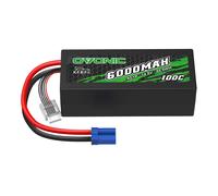 Batteria Lipo OVONIC 4S 14.8 V 100C 6000 mAh Batteria RC con connessione EC5 per RC Auto Barca Camion Buggy Associato Team Hobby fai da te