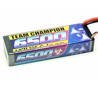 Batteria LiPo | 2s1p | 7,4V | 6500 mAh | 55C | Team Champion | Connettore Deans