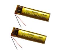 Batteria Lipo ricaricabile da 125 mAh per Plantronics Voyager 5200 UC Poly V5200 Serie Wireless Headset_2Pack