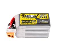 Batteria Lipo Tattu R-Line Version 5.0 1550mAh 22.2V 150C 6S con connettore XT60
