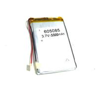 BATTERIA LITIO 3300 mhA 3,7 V DIMENSIONI 85 X 50 X 6 mm