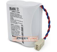 BATTERIA LITIO COMPATIBILE BAT06 LOGISTY 7,2V 6 AH Daitem, Hager