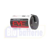 Batteria litio ER34615 EVE con lamelle NON ricaricabile 3,6V 19 Ah D LS33600CNR
