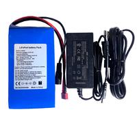 Batteria Litio Ferro Fosfato LifePo4 12V 8AH 8000mA Disc.20A + Charger 14.4v 2Ah