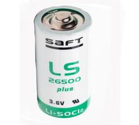 Batteria Litio SAFT 3.6V LS 26500 LI-SOCI2 8500mAh C PILA MEZZA TORCIA