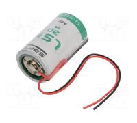 Batteria Litio SAFT LSH20 D 3,6V 13 Ah con cavi