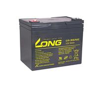 Batteria Long U1-36NE, 12 V 36 Ah AGM, al piombo come la batteria 34 Ah 41 Ah, non necessita di manutenzione