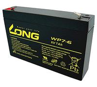 Batteria Long WP7-6 6V 7Ah AGM al piombo come 7,0Ah 7,0Ah 7,2Ah 7,2Ah 8Ah