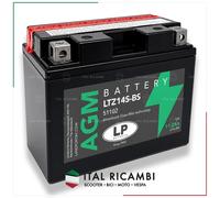 BATTERIA LP SCOOTER YTZ14SBS 12V 11.2 AH MOTO COMPATIBILE CON HONDA YAMAHA