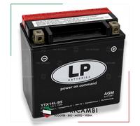 BATTERIA LP YTX14LBS 12V 12 AH HARLEY DAVIDSON