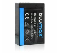 Batteria Maggiorata BLUMAX ricambio Canon LP-E17 EOS 250D Kiss X8i X9i 1000mA