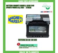 Magneti Marelli Batteria Auto 62 Ah Con Tecnologia Ets, Batteria Auto L02 B_0032