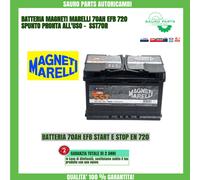 Batteria Magneti Marelli SST70R 70 AH 720 A 278×175×190 SST