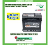 Magneti Marelli Batteria Auto SST L02 60Ah 640A 12V B13 MAGNETI MARELLI