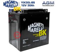 BATTERIA MAGNETI MARELLI YIX30L-BS 30Ah BMW K75-Modelli RT 750 1991 1992 1993