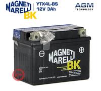 BATTERIA MAGNETI MARELLI YTX4L-BS 12V 3Ah TGB 101R 2T 50 2007 2008 2009