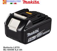Batteria MAKITA 18V 5 Ah LXT BL1850B Ioni di Litio Con Indicatore Del Livello