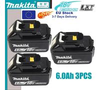 Batteria Makita 18v originale/originale al 100% bl1850b BL1850 bl1860 bl 1860 bl1830 bl1815 bl1840 LXT400 6.0Ah per utensili makita trapano 4PCS 6.0Ah