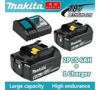 Batteria Makita 18v originale/originale Bl1850b BL1850 Bl1860 Bl1860 Bl1830 Bl1815 Bl1840 LXT400 6.0Ah per batteria Makita 18 V