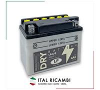 BATTERIA MALAGUTI F12 Phantom Air E1 50 1999-2000 YB4LB 12V 4AH