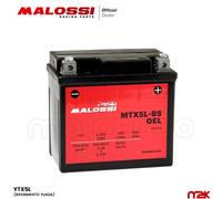 BATTERIA MALOSSI MTX5L-BS GEL 12V 4AH ATTIVATA - RIF YUASA YTX5L