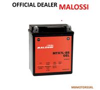 BATTERIA MALOSSI APRILIA SR GT 125 ie 4T 12V 6,3AH A GEL YTX7LBS CBTX7LBS