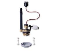 BATTERIA MECCANISMO SCARICO COMPLETA OTTONE PER CASSETTA ZAINO CERAMICA + KIT